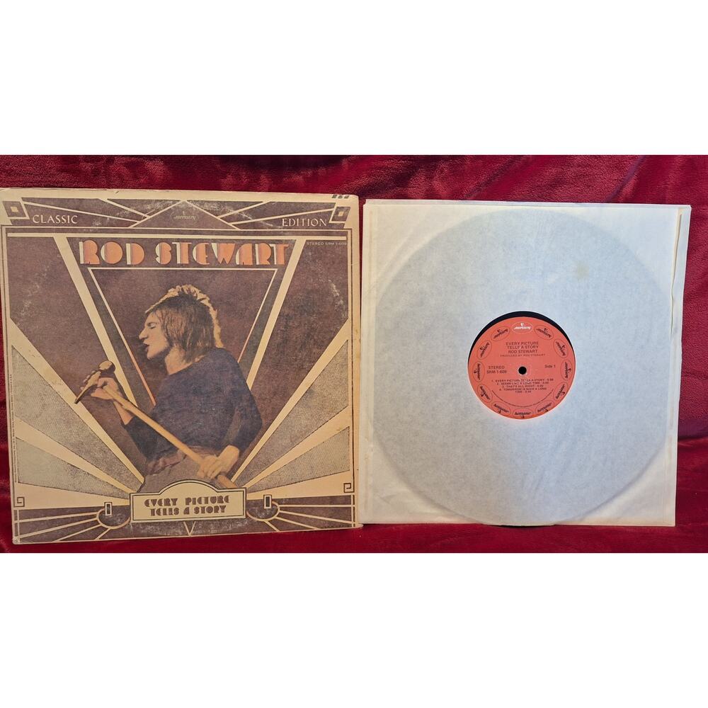 Original 73 Rod Stewart vinyl lp every picture tells a story